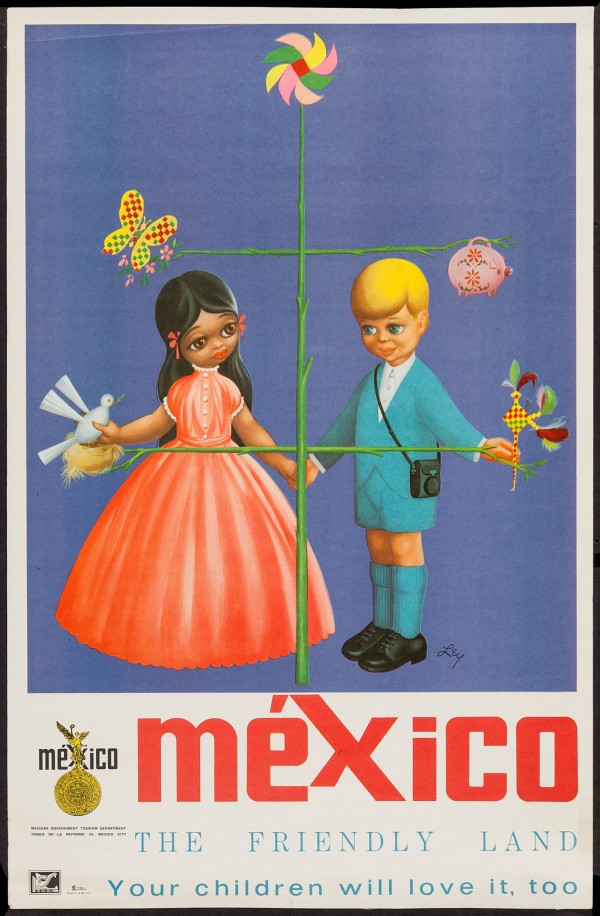 Mexico The friendly land by VINTAGE POSTER
